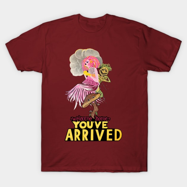 Welcome Party T-Shirt by redroachart